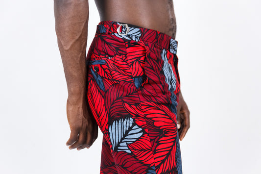 EWEKA MEN'S AFRICAN PRINT PANTS