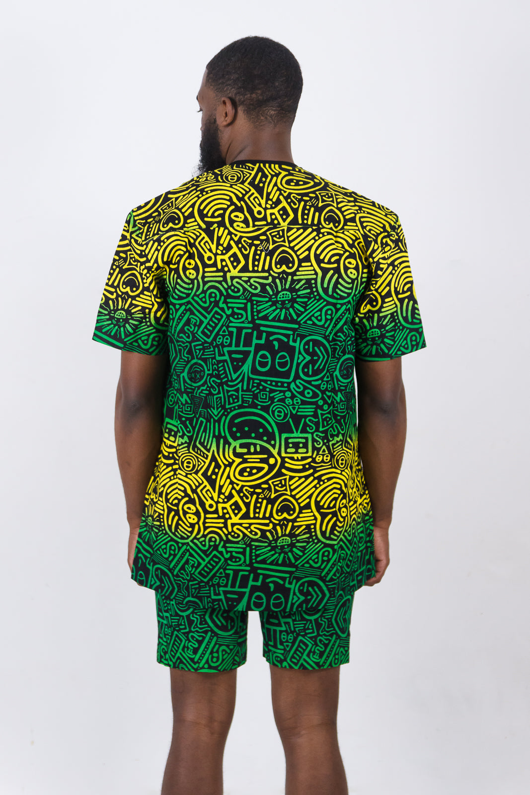 Brazileri African Ankara two piece set | African Men's wear