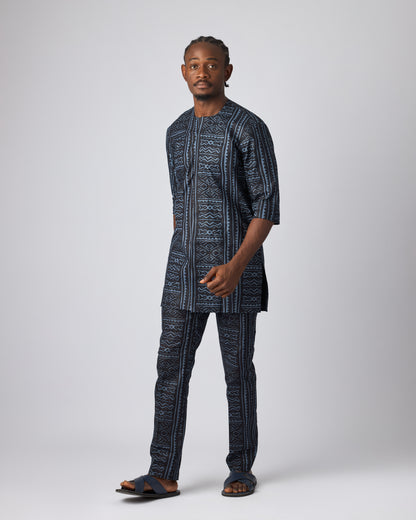 MAZELI 2.0 MEN'S SLIM-FIT WAX AFRICAN