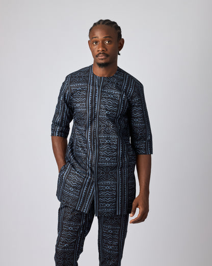 MAZELI 2.0 MEN'S SLIM-FIT WAX AFRICAN