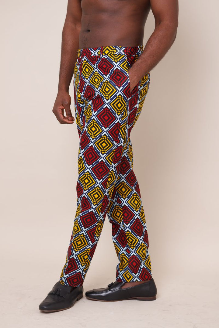 CHEKA African Print Pants