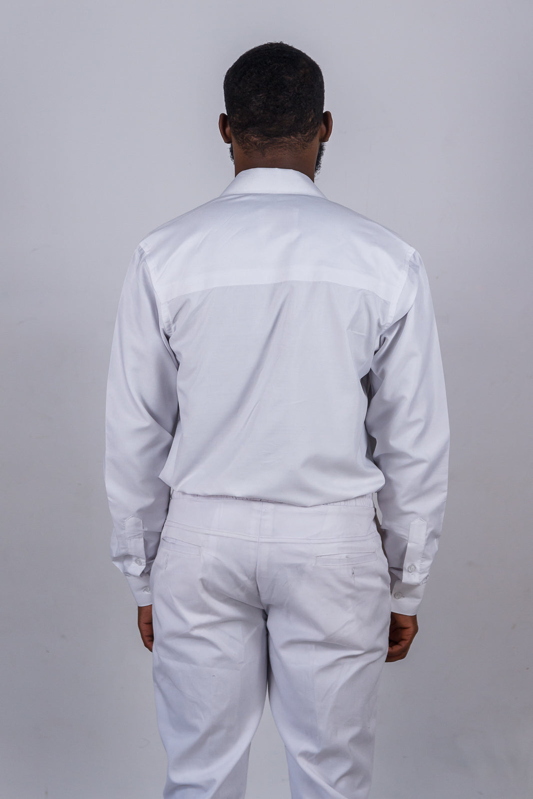 BABADUDU white and black Lounge Wear | African inspired Men's wear