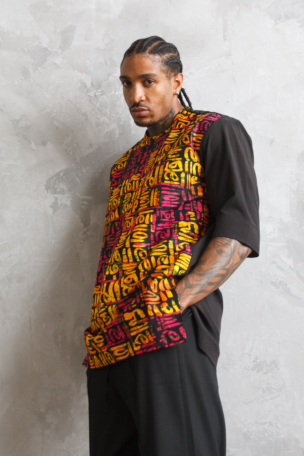 MURNA African Print Shirt