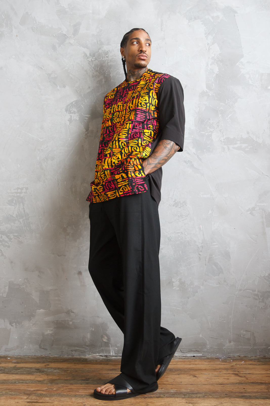 MURNA African Print Shirt