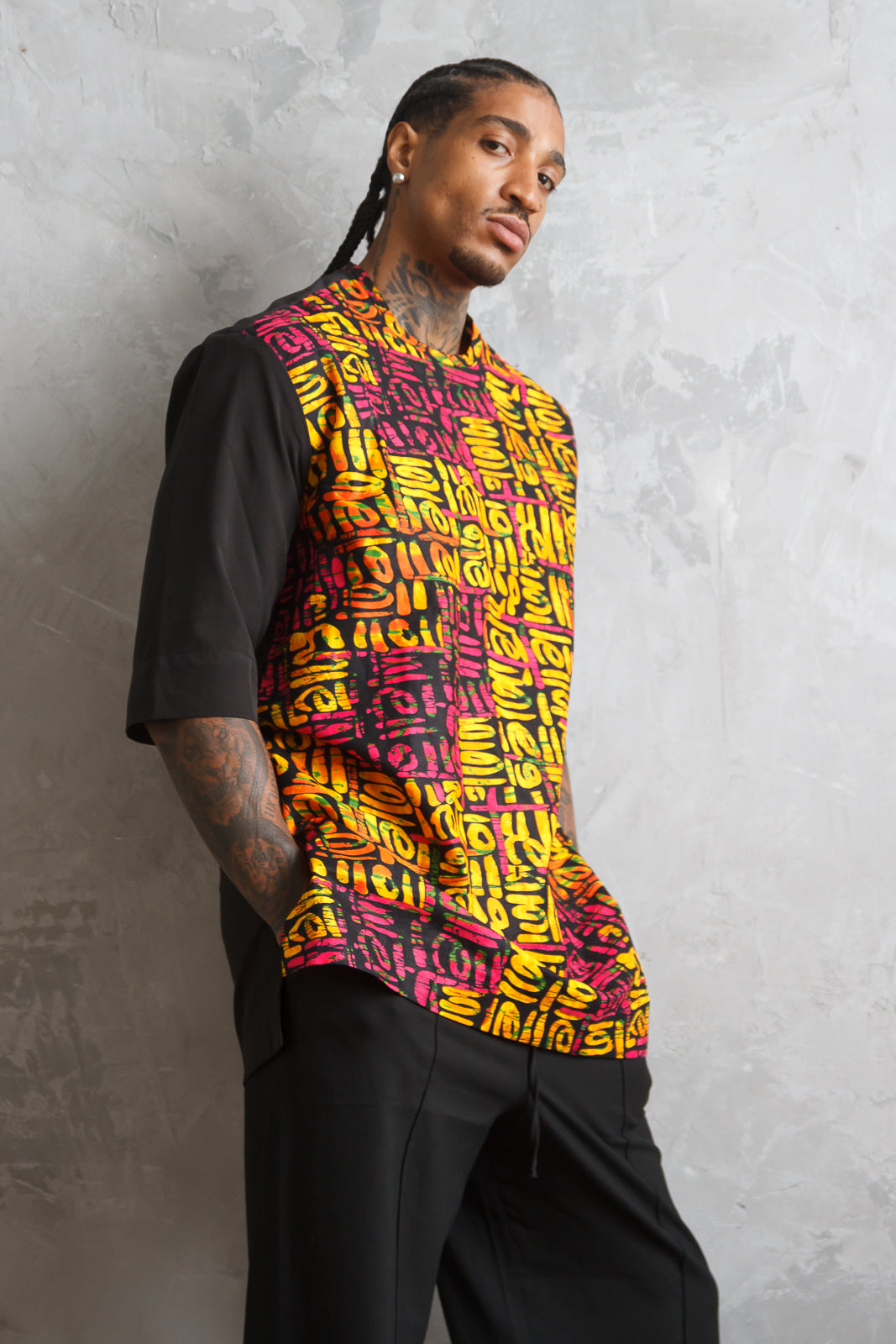 MURNA African Print Shirt